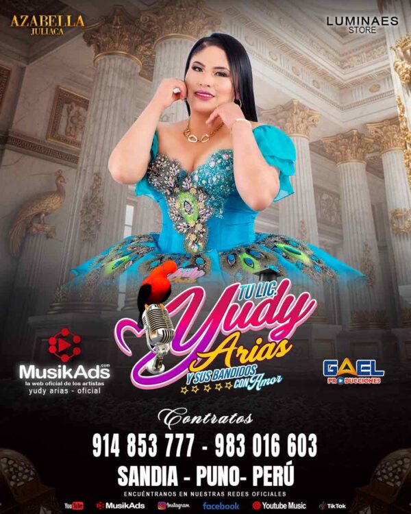 YUDY ARIAS Y SUS BANDIDOS CON AMOR