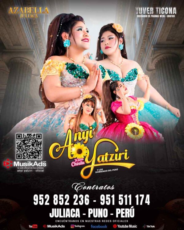 ANYI YATZIRI TU BELLA CHINITA Y LOS BAMBINOS DEL AMOR