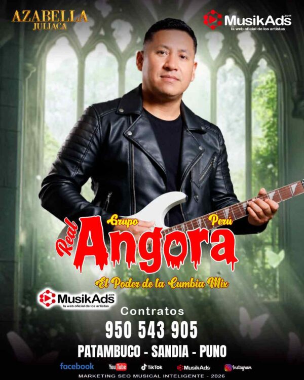GRUPO REAL ANGORA EL PODER DE LA CUMBIA MIX ®