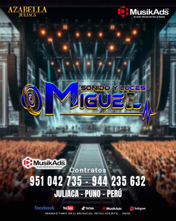 SONIDO Y LUCES MIGUEL