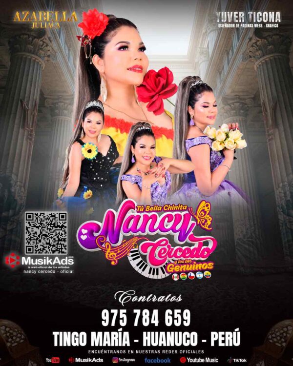 TU BELLA CHINITA NANCY CERCEDO Y LOS INTERNACIONALES GENUINOS