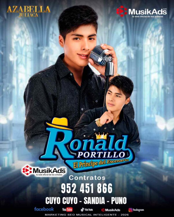 RONALD PORTILLO EL PRINCIPE DE ESCENARIO ®