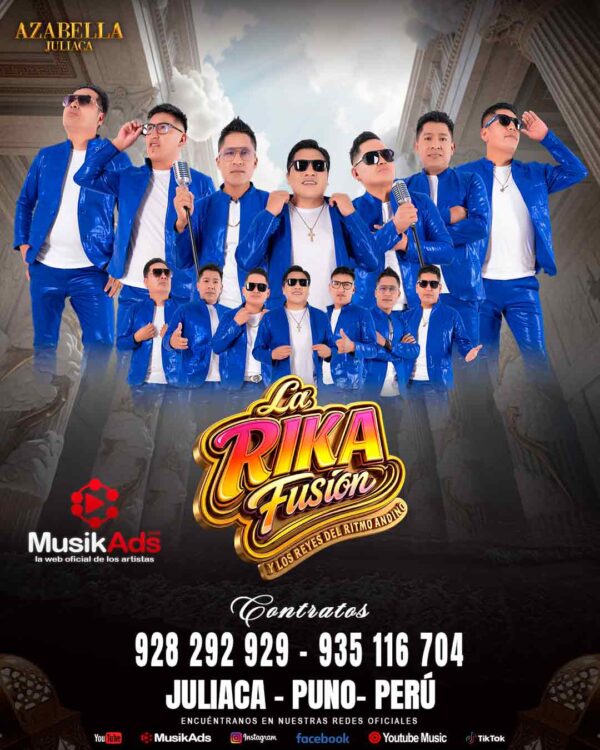 LA RIKA FUSION Y LOS REYES DEL RITMO ANDINA ®